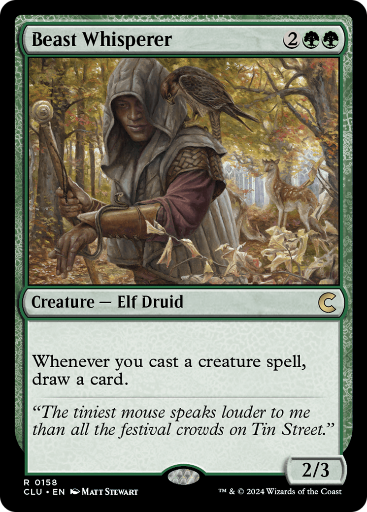 Beast Whisperer [CLU - 158]