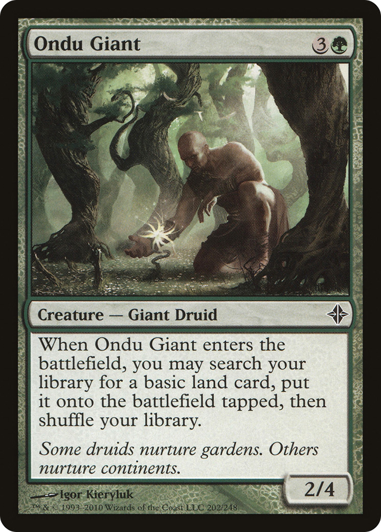 Ondu Giant (ROE-202) - Rise of the Eldrazi Foil