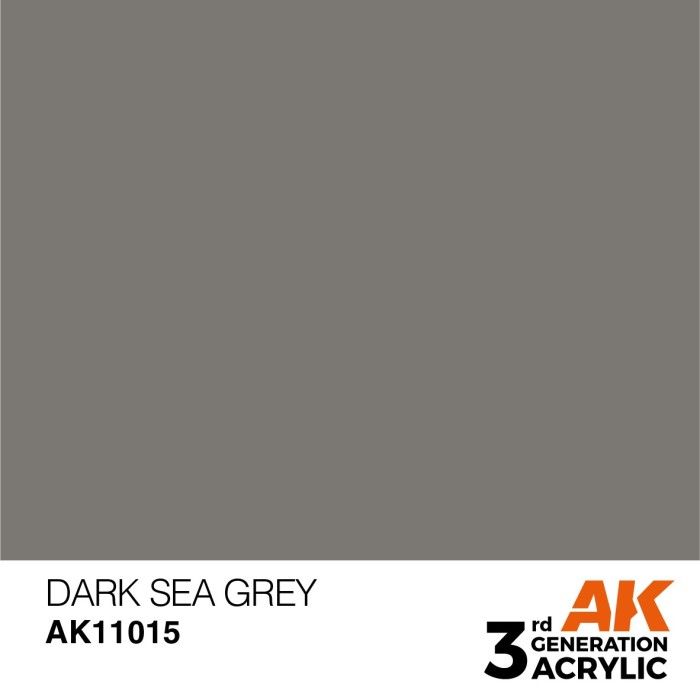 AK Interactive 3G Acrylic Dark Sea Grey 17ml