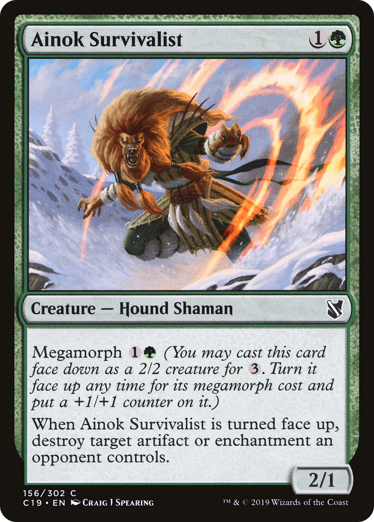 Ainok Survivalist [C19 - 156]