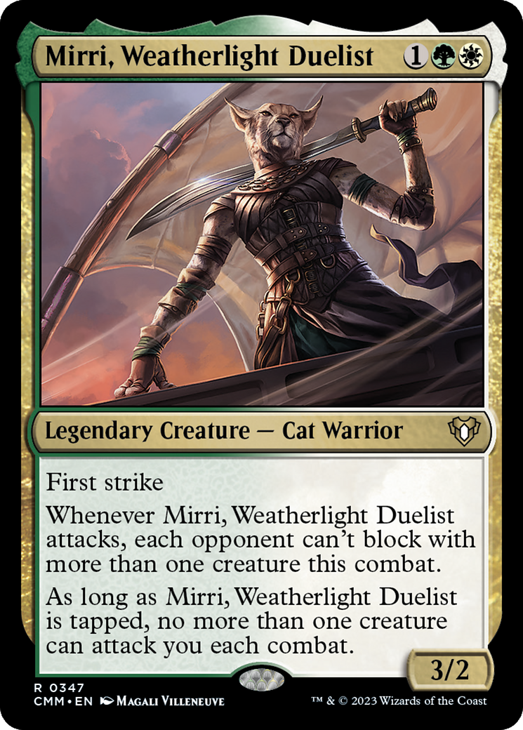Mirri, Weatherlight Duelist [CMM - 347]