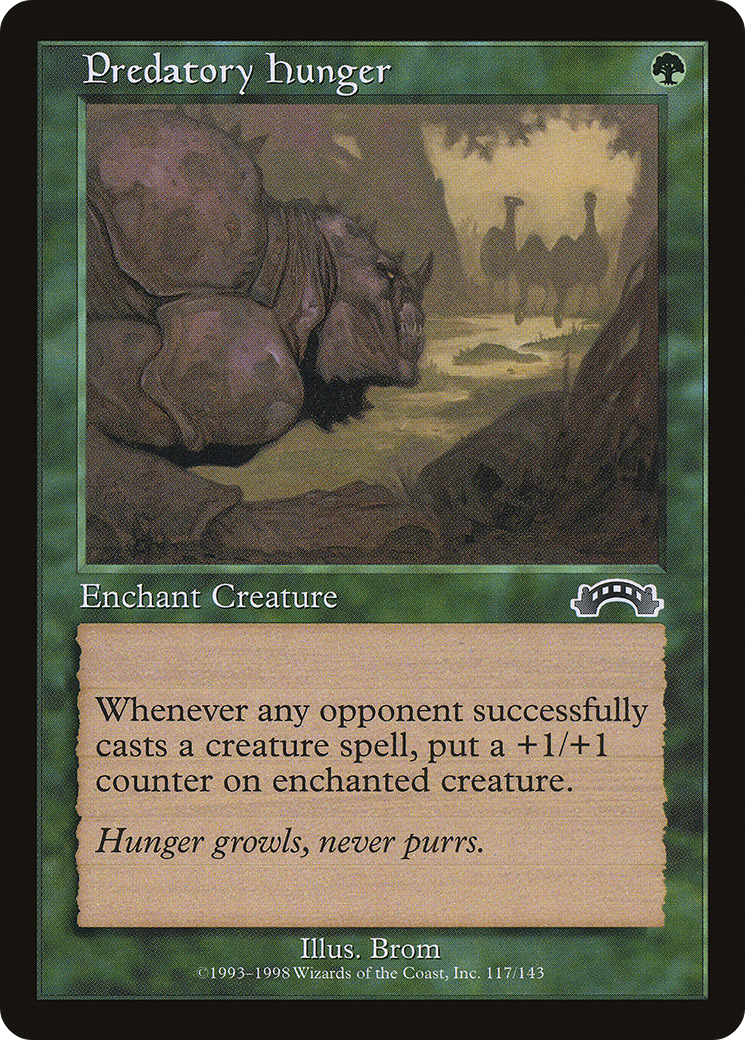 Predatory Hunger [EXO - 117]