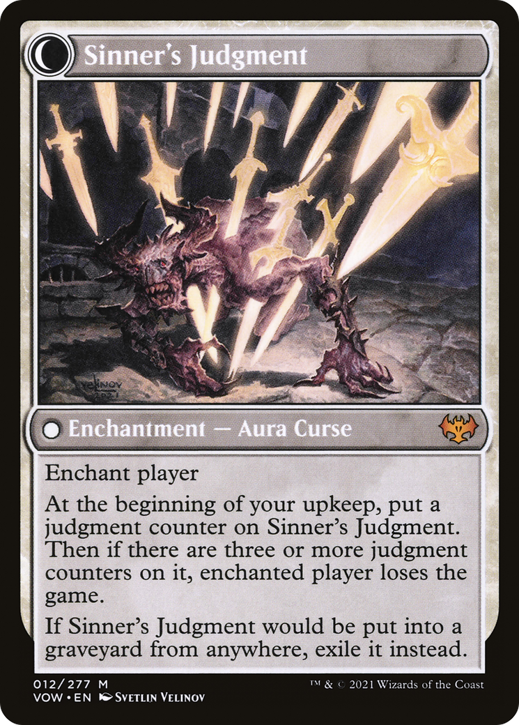 Faithbound Judge (VOW-012) - Innistrad: Crimson Vow: (Double Faced Transform)