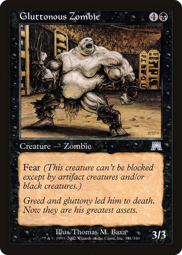 Gluttonous Zombie [ONS - 151]