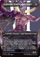 Sephiroth, Fabled SOLDIER (Borderless) (Surge Foil) (FIN-527) - FINAL FANTASY Foil