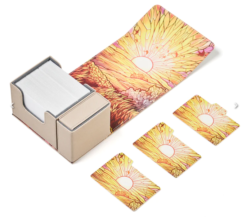 Stained Glass Deck Box - Golden Plains
