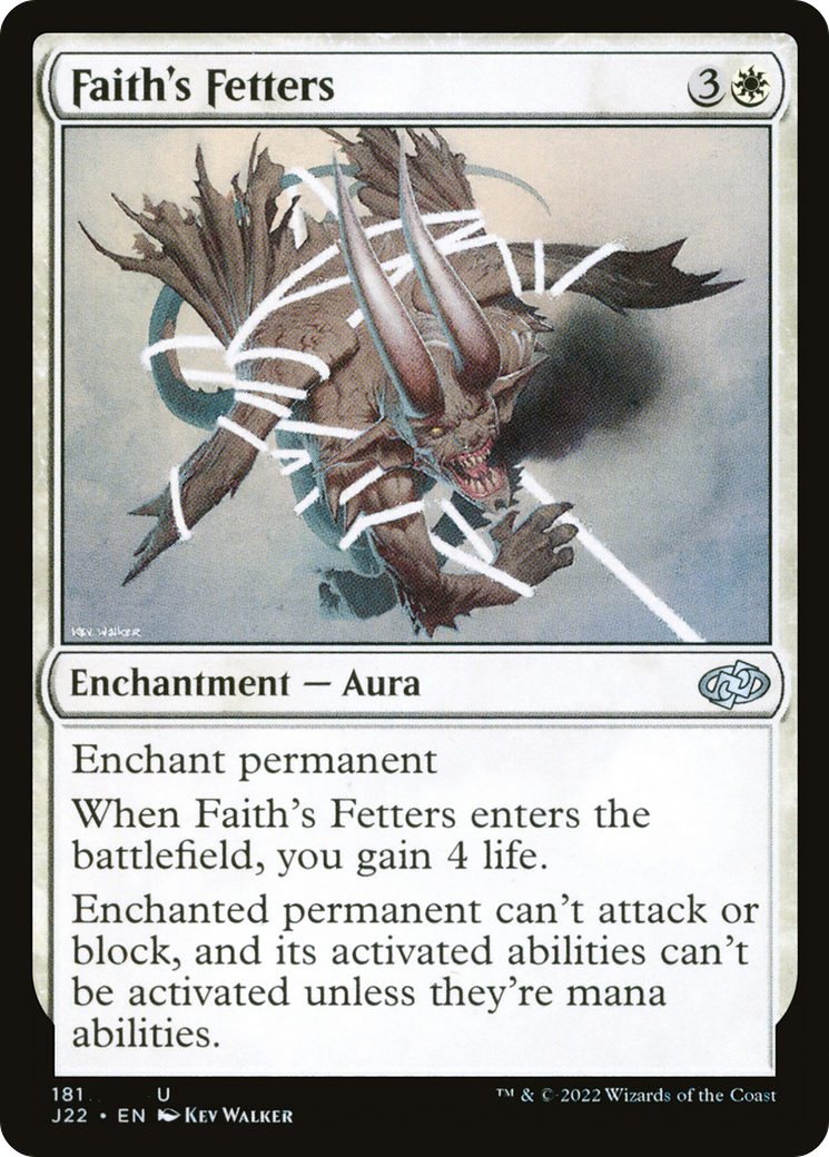 Faith's Fetters [J22 - 181]