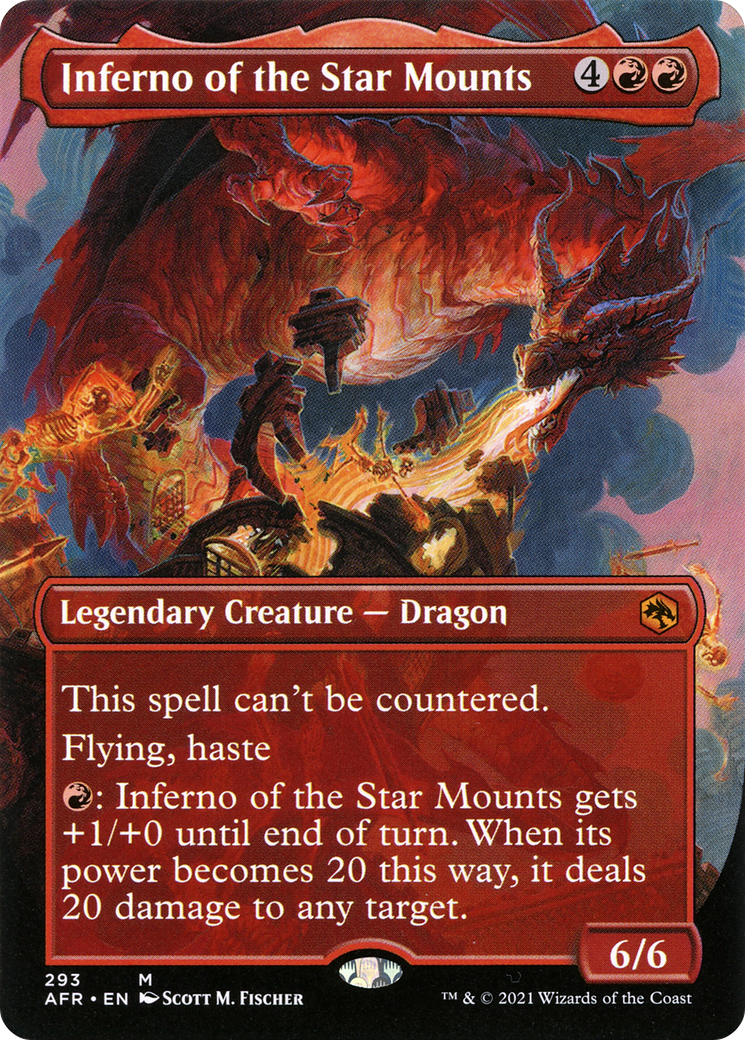 Inferno of the Star Mounts (Borderless) [AFR - 293]