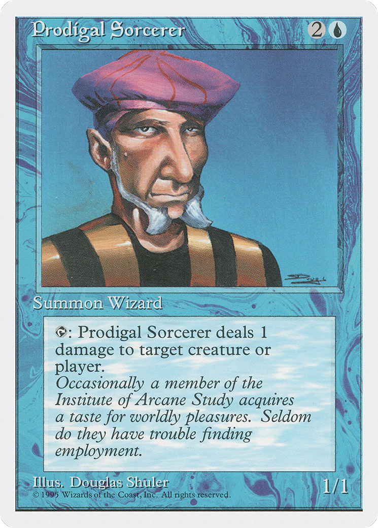 Prodigal Sorcerer [4ED - N/A]