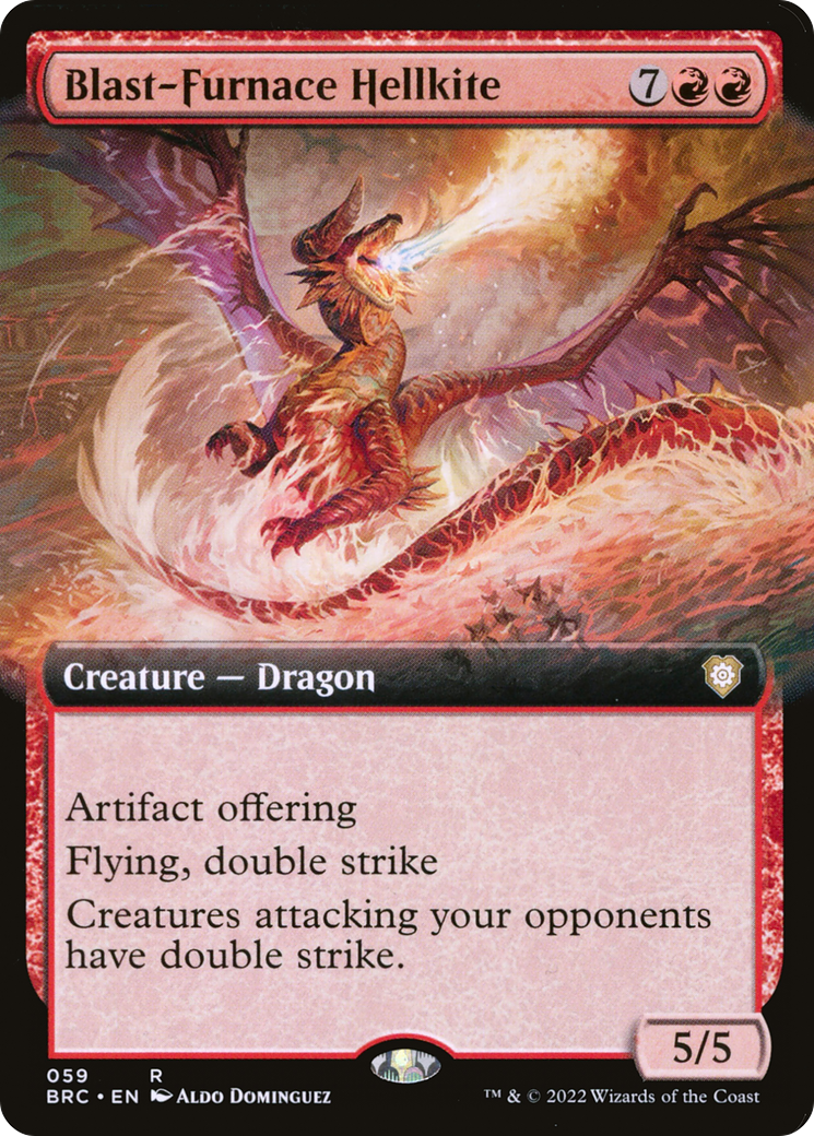 Blast-Furnace Hellkite (Extended Art) [BRC - 59]