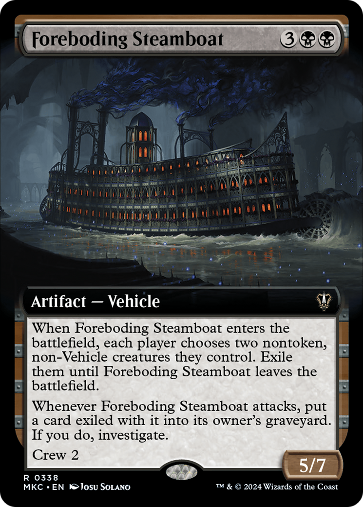 Foreboding Steamboat (Extended Art) [MKC - 338]