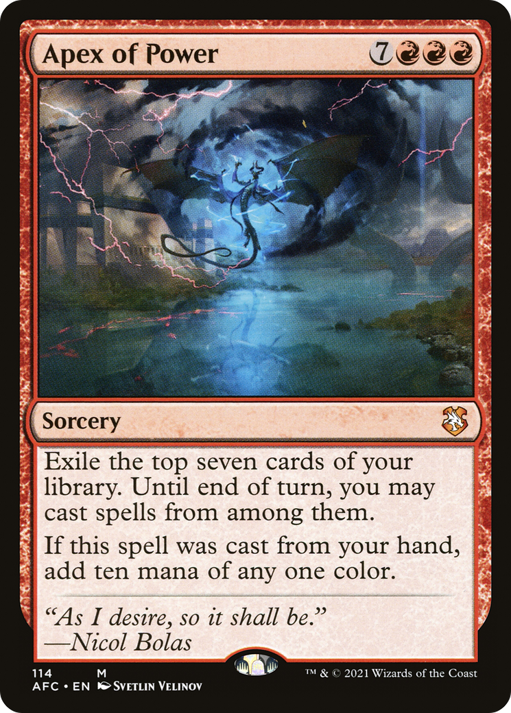 Apex of Power [AFC - 114]