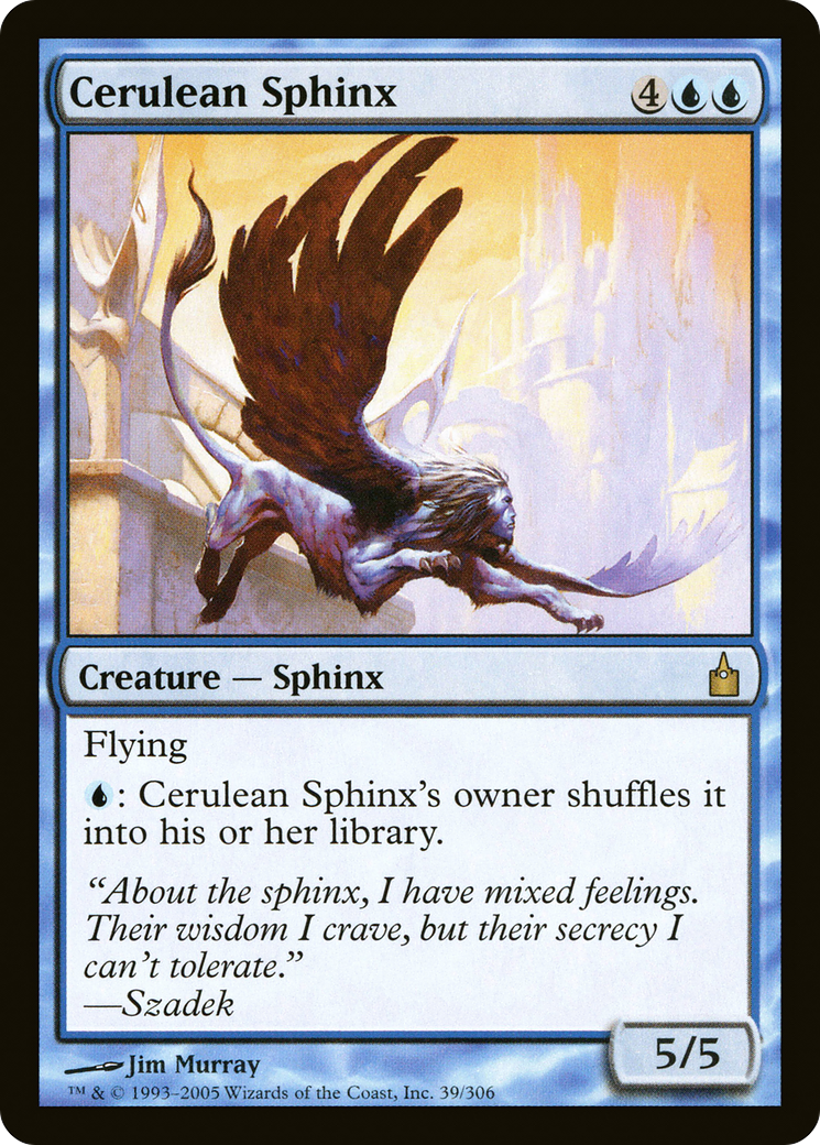 Cerulean Sphinx [RAV - 39]
