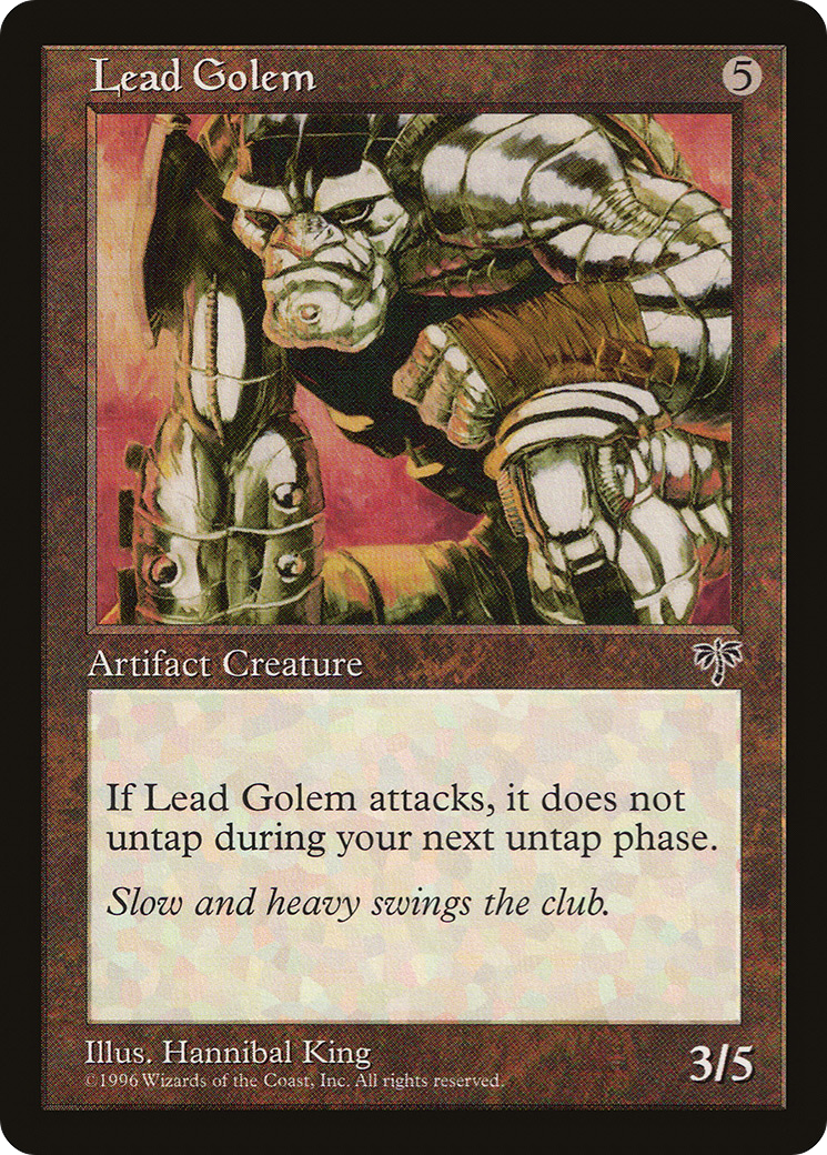 Lead Golem [MIR - N/A]