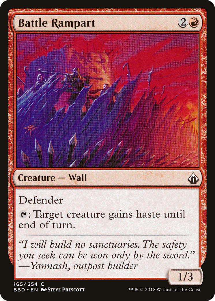 Battle Rampart [BBD - 165]
