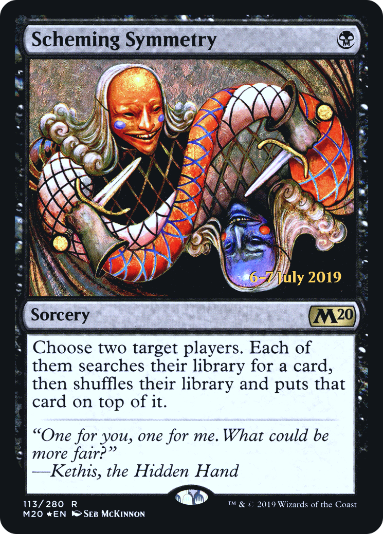 Scheming Symmetry [PRE - 113]