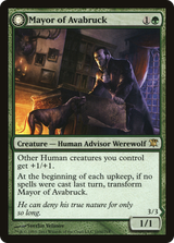 Mayor of Avabruck (ISD-193) - Innistrad: (Double Faced Transform) Foil