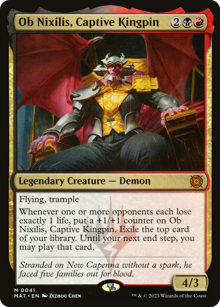 Ob Nixilis, Captive Kingpin [MAT - 41]