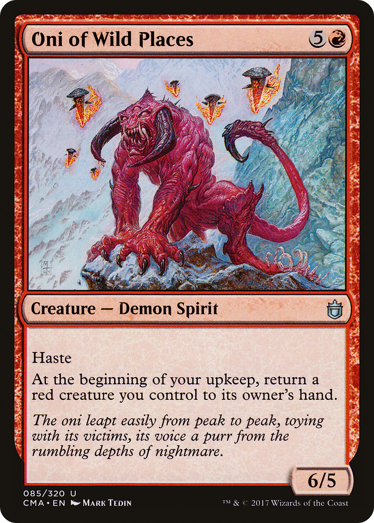 Oni of Wild Places [CMA - 85]