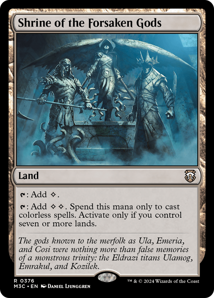 Shrine of the Forsaken Gods [M3C - 376]