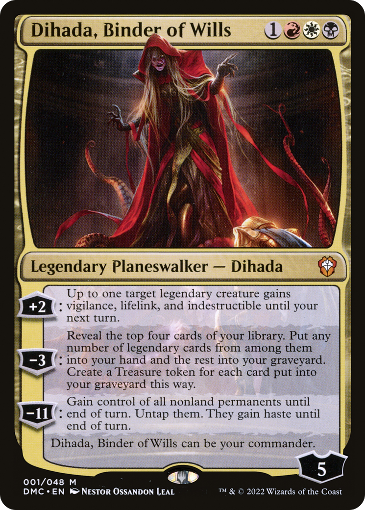 Dihada, Binder of Wills [DMC - 1]