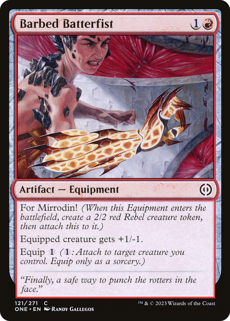 Barbed Batterfist [ONE - 121]