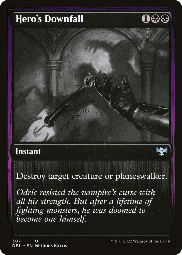 Hero's Downfall [DBL - 387]