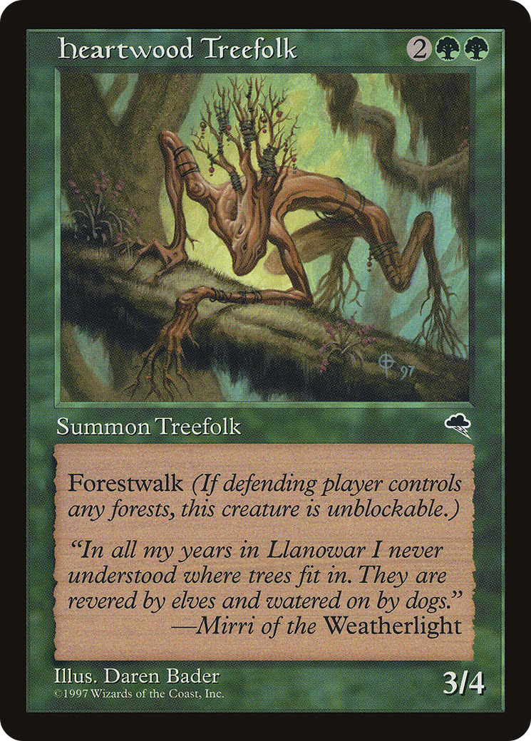 Heartwood Treefolk [TMP - 233]