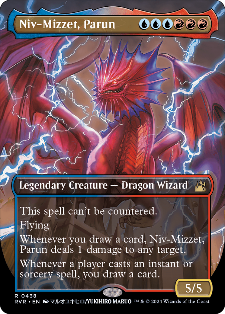Niv-Mizzet, Parun (Anime Borderless) [RVR - 438]