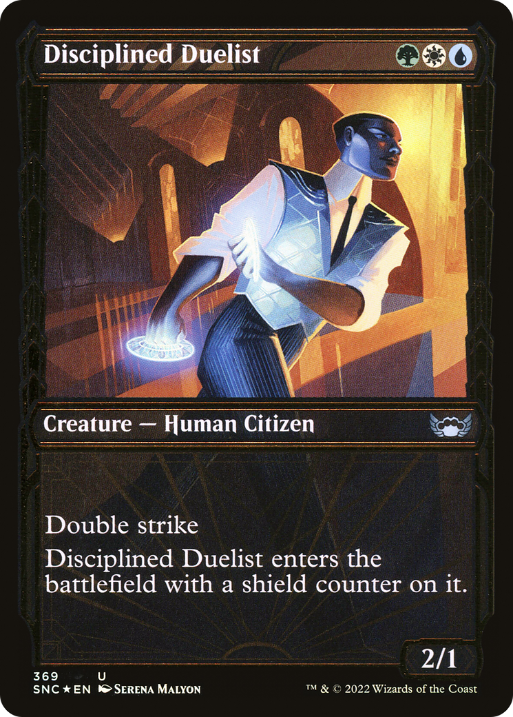 Disciplined Duelist (Gilded Foil) [SNC - 369]