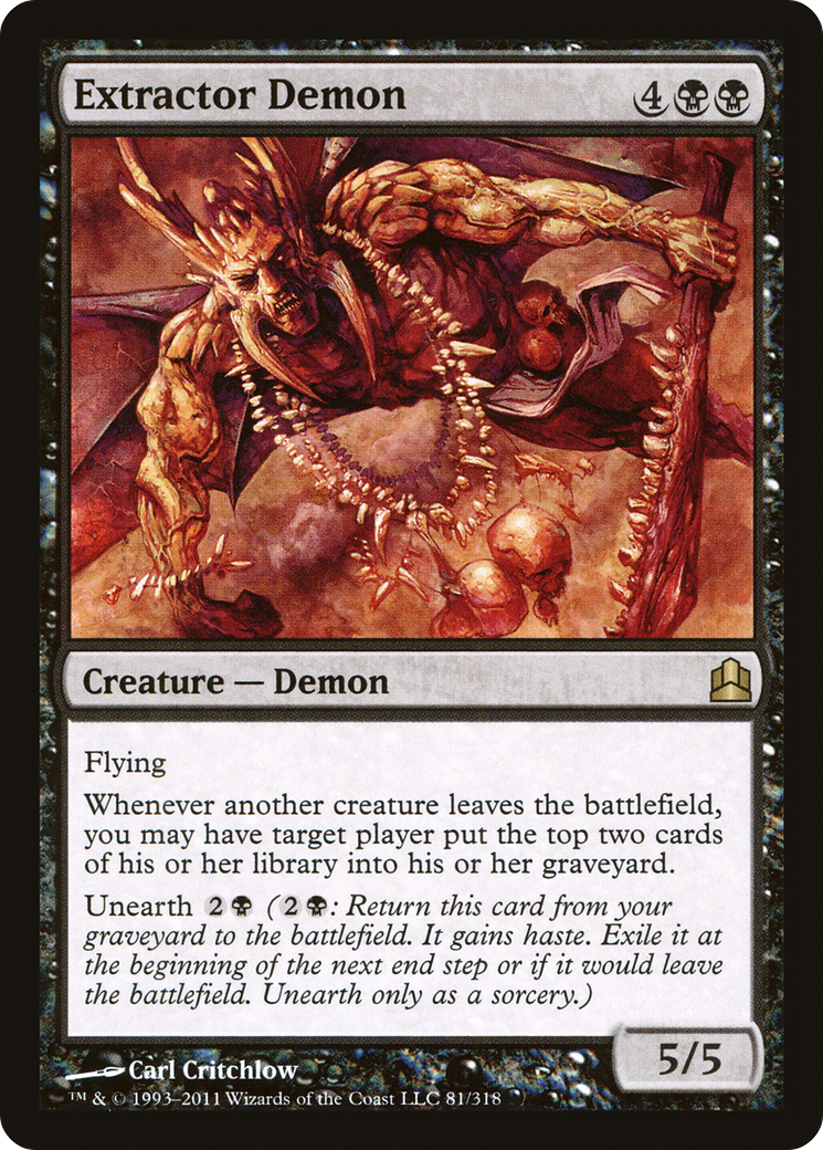 Extractor Demon [CMD - 81]