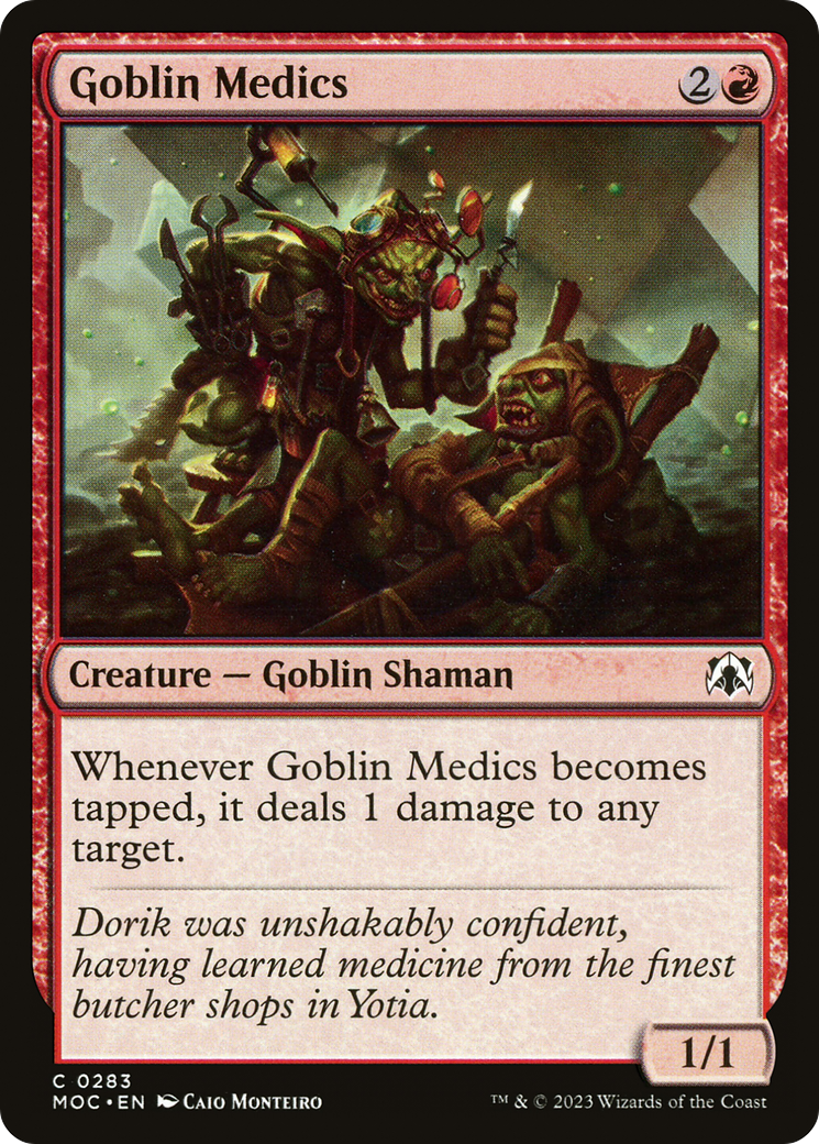 Goblin Medics [MOC - 283]