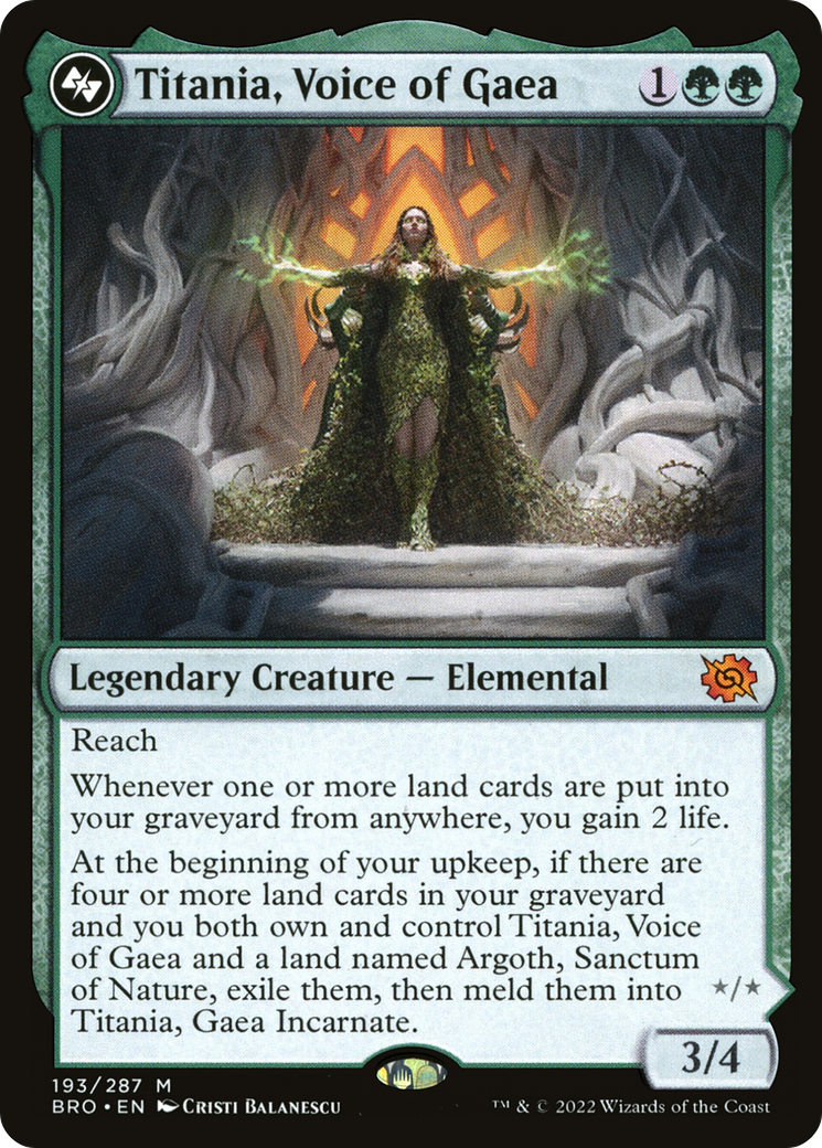Titania, Voice of Gaea [BRO - 193]