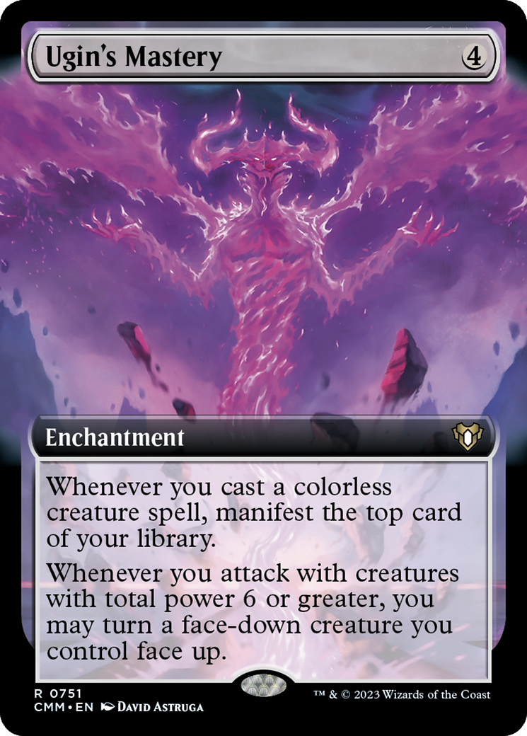 Ugin's Mastery (Extended Art) [CMM - 751]