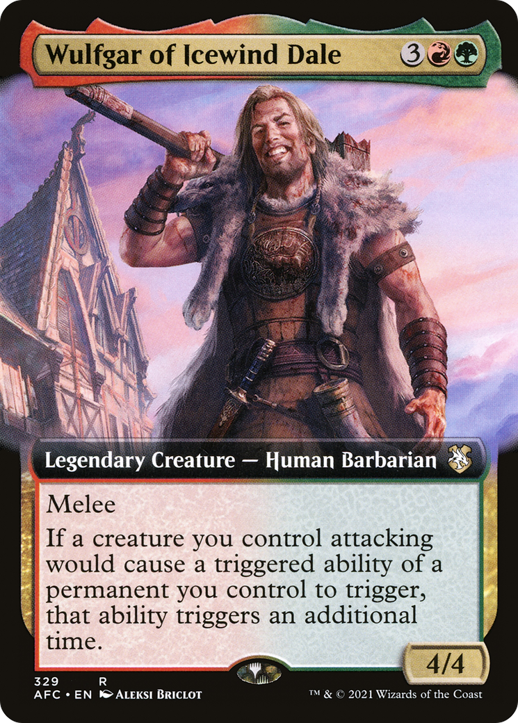 Wulfgar of Icewind Dale (Extended Art) [AFC - 329]