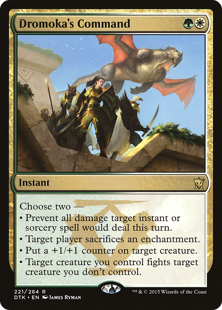 Dromoka's Command [DTK - 221]