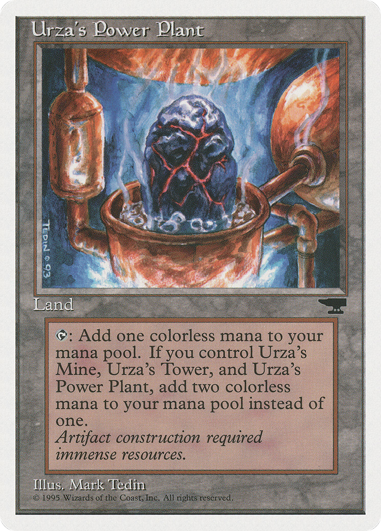 Urza's Power Plant (Rock in Pot) [CHR - N/A]