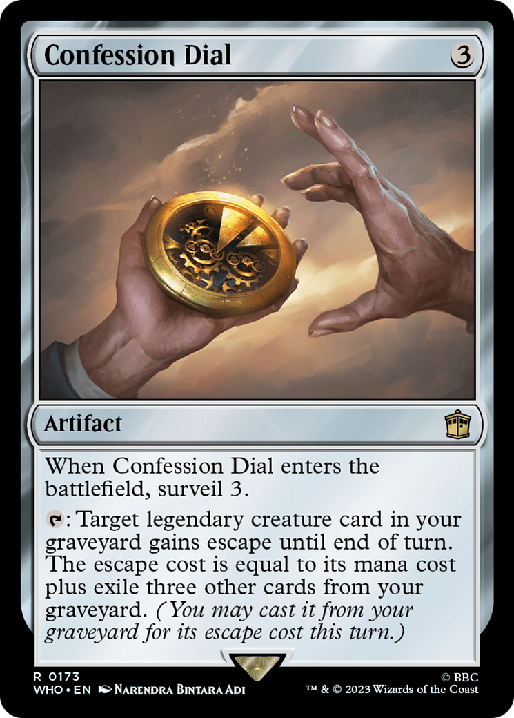 Confession Dial [WHO - 173]