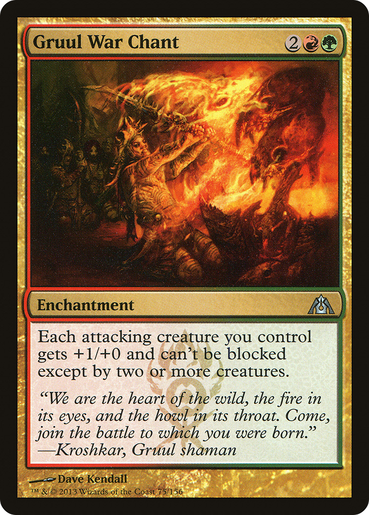 Gruul War Chant [DGM - 75]