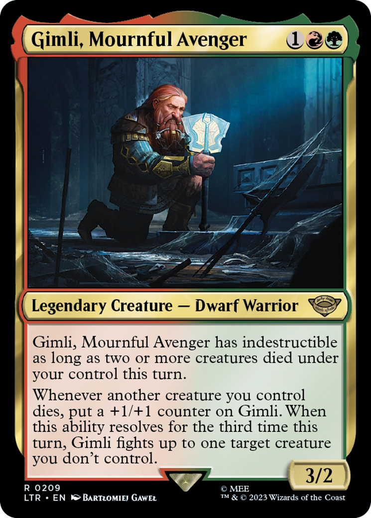 Gimli, Mournful Avenger [LTR - 209]