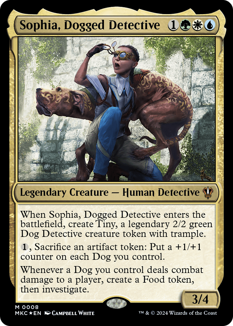 Sophia, Dogged Detective [MKC - 8]