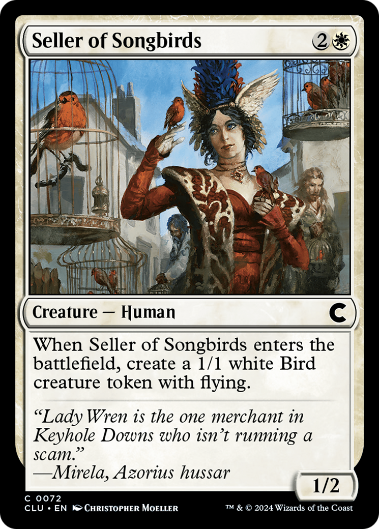 Seller of Songbirds [CLU - 72]