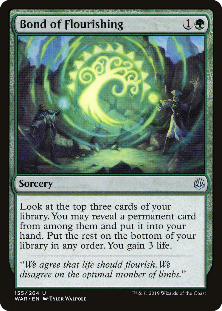 Bond of Flourishing [WAR - 155]