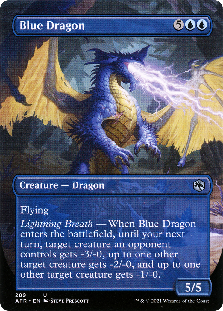 Blue Dragon (Borderless) [AFR - 289]