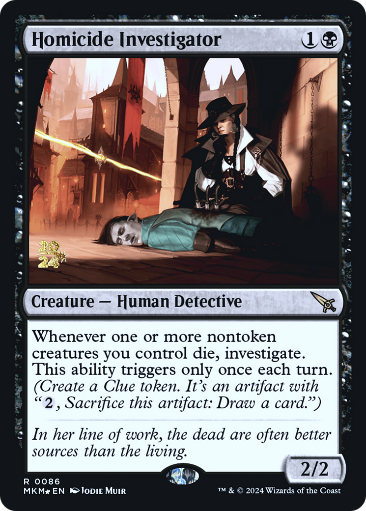 Homicide Investigator [PRE - 86]
