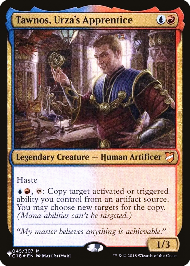 Tawnos, Urza's Apprentice [LIST - 045/307]