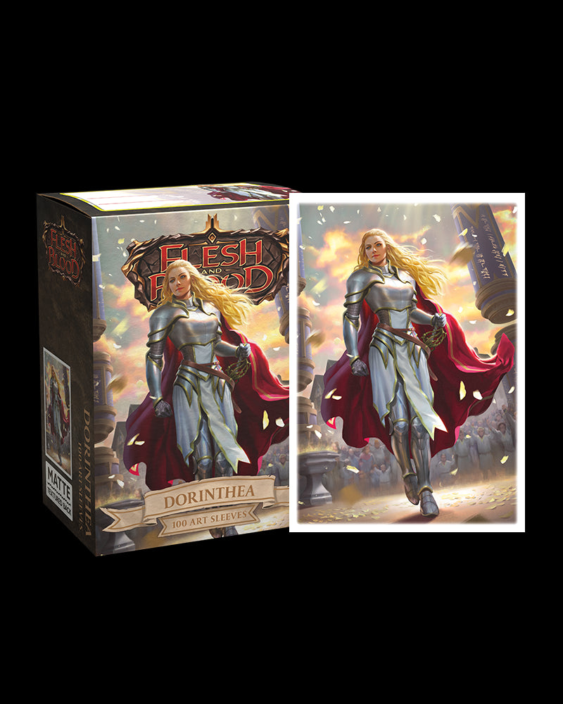 100ct Box Brushed Art Sleeves - Flesh & Blood