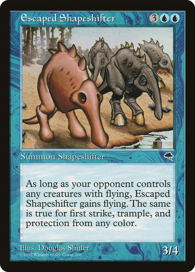 Escaped Shapeshifter [TMP - 62]