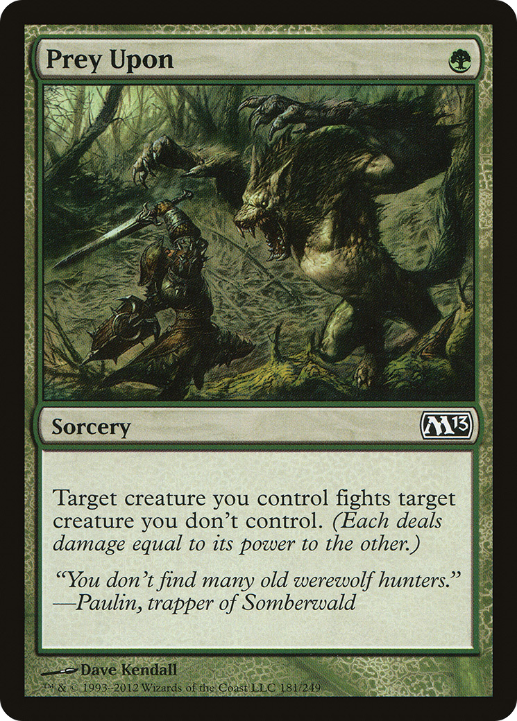 Prey Upon [M13 - 181]