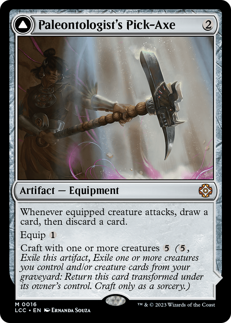 Paleontologist's Pick-Axe [LCC - 16]